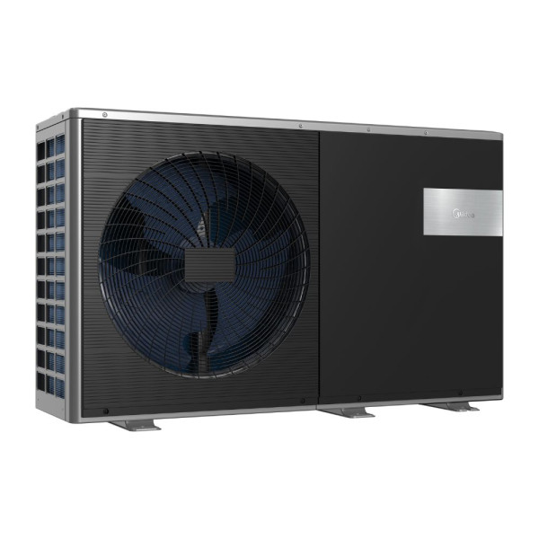 Midea MHC-V12WD2RN7-ER90 monoblokkos M-Thermal (R290, 12 kW, 3 fázis, fűtőbetét 9 kW, fekete)